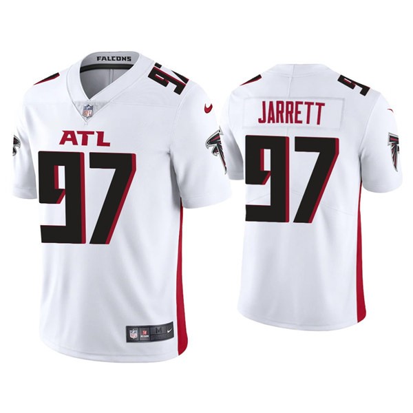 Men's Atlanta Falcons #97 Grady Jarrett White New Vapor Untouchable Limited Nike Jersey