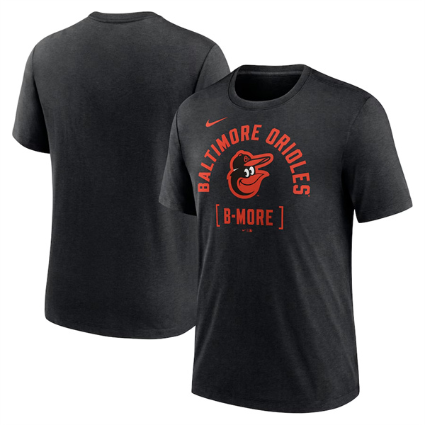 Men's Baltimore Orioles Black 2024 Fan Limited T-Shirt