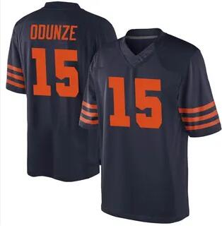 Men's Chicago Bears #15 Rome Odunze Nike Alternate Jersey - Game Orange