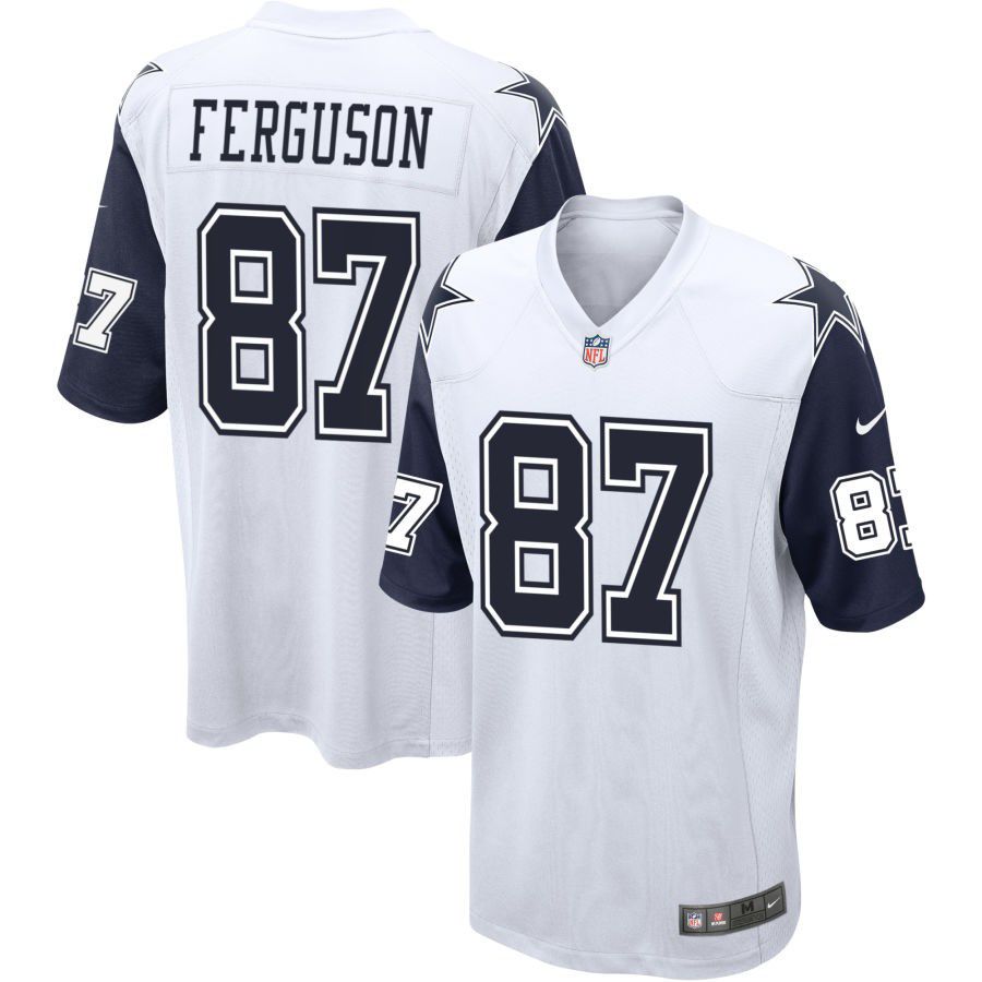 Men's Dallas Cowboys #87 Jake Ferguson Rush limited Stitched Jersey