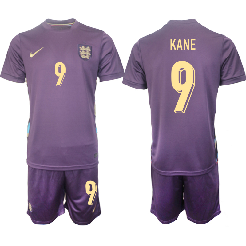 Men's England away 9# KANE 2024-25 Suit Soccer Jerseys