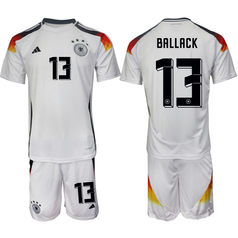 Men's Germany home 13# BALLACK 2024-25 Suit Soccer Jerseys