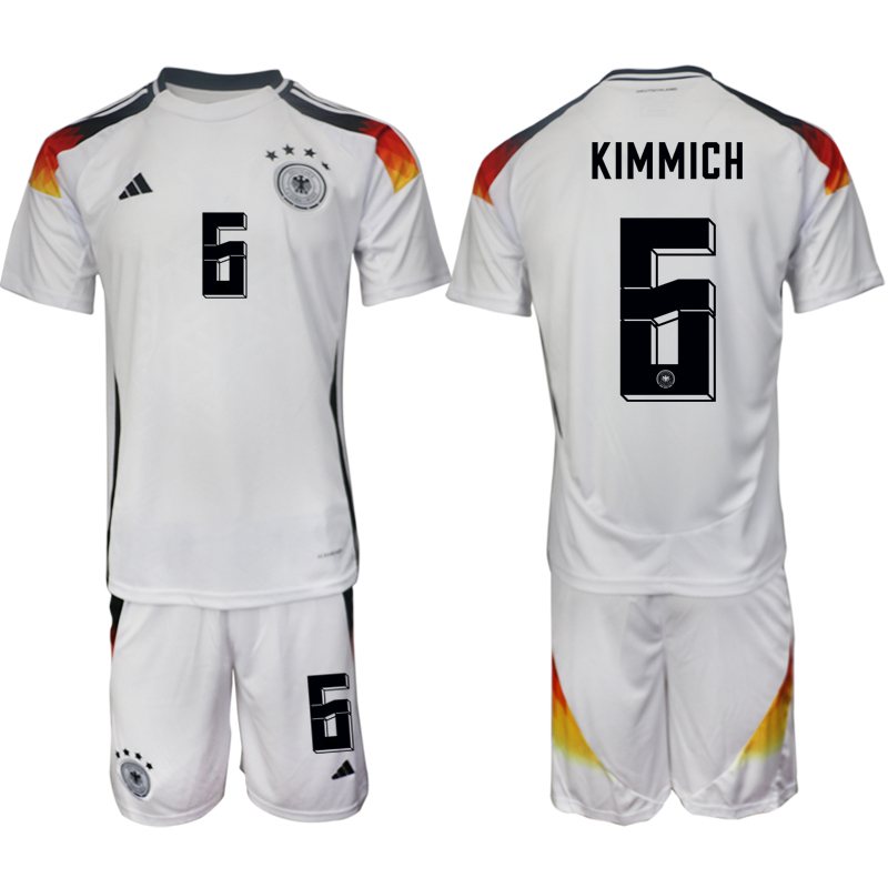 Men's Germany home 6# KIMMICH 2024-25 Suit Soccer Jerseys