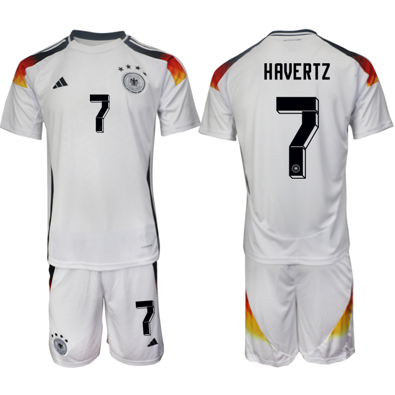 Men's Germany home 7# HAVERTZ 2024-25 Suit Soccer Jerseys