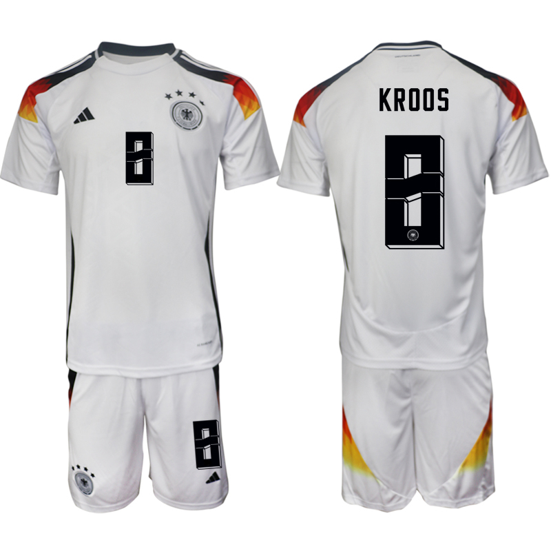 Men's Germany home 8# KPOOS 2024-25 Suit Soccer Jerseys