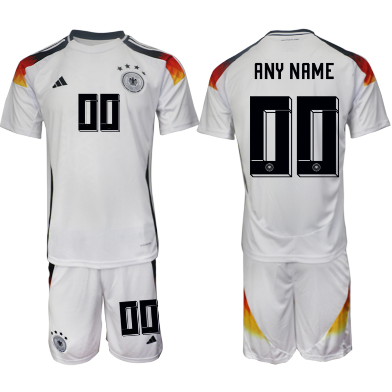 Men's Germany home any name 2024-25 Suit Soccer Jerseys