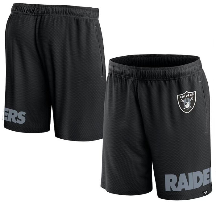 Men's Las Vegas Raiders Black Shorts