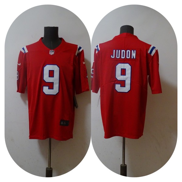 Men's New England Patriots #9 Matt Judon Red Vapor Untouchable Limited Stitched Jersey