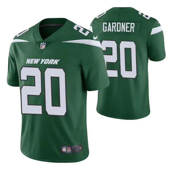 Men's New York Jets #20 Ahmad Gardner 2022 Green Vapor Untouchable Limited Stitched Jersey