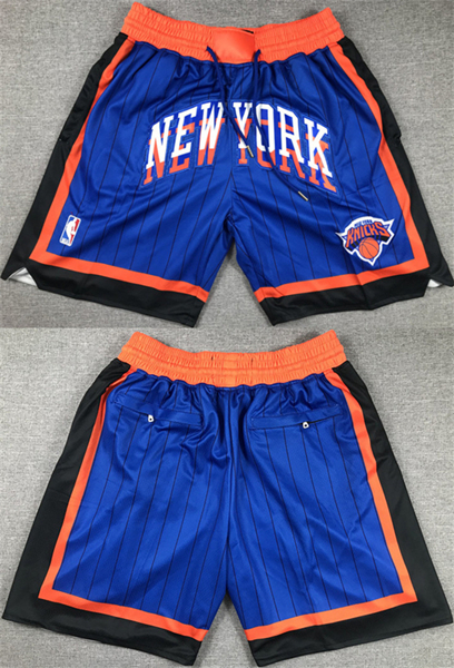 Men's New York Knicks Royal City Edition Shorts