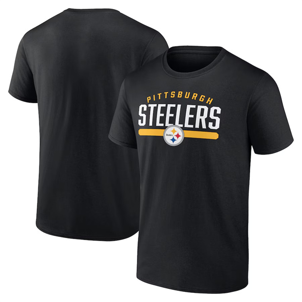 Men's Pittsburgh Steelers Black 2024 Fan Limited T-Shirt