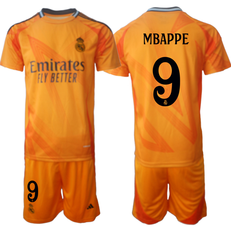 Men's Real Madrid away 9# MBAPPE 2024-25 Suit Soccer Jerseys