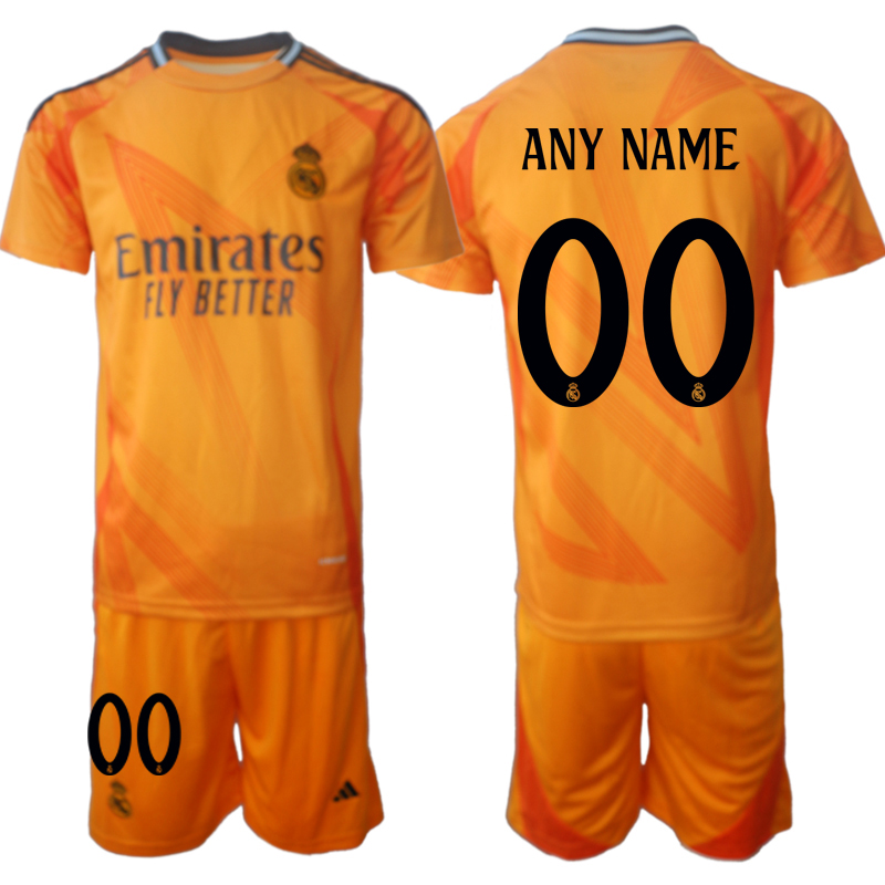 Men's Real Madrid away any name 2024-25 Suit Soccer Jerseys