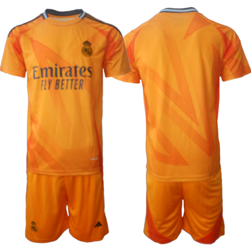 Men's Real Madrid away blank 2024-25 Suit Soccer Jerseys