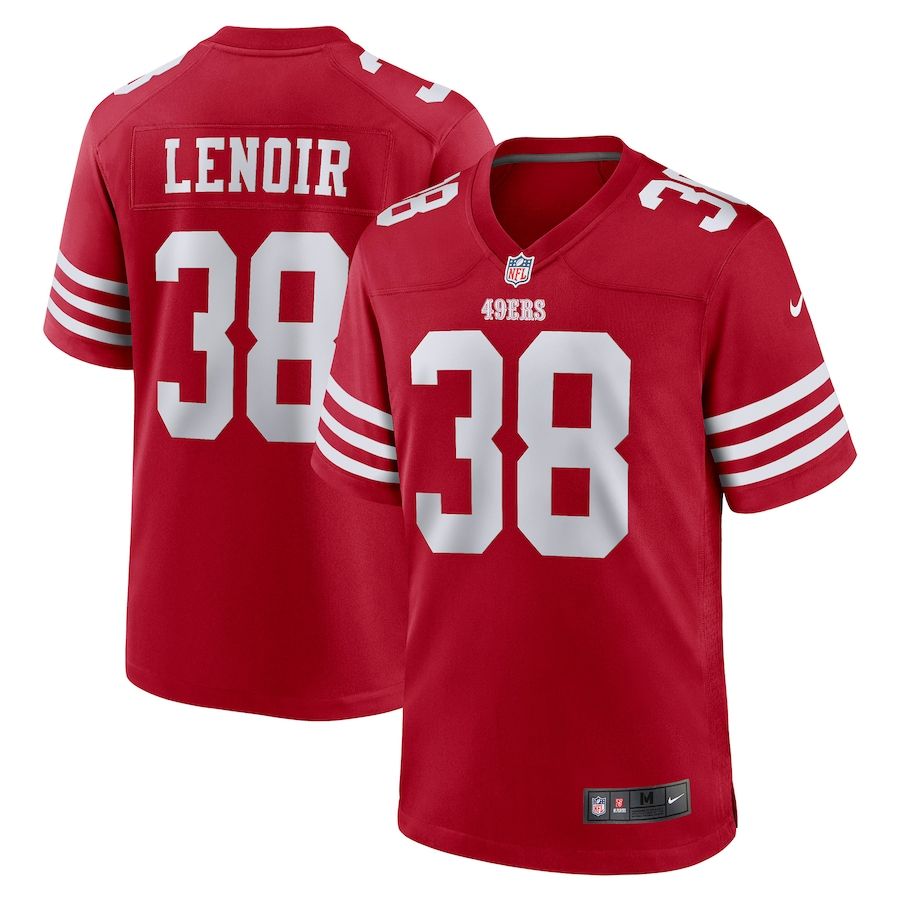 Men's San Francisco 49ers #38 Deommodore Lenoir 2022 Red Vapor Untouchable Stitched Football Jersey