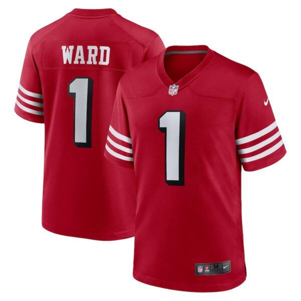 Men’s San Francisco 49ers Jimmie Ward Nike Scarlet Alternate Game Jersey