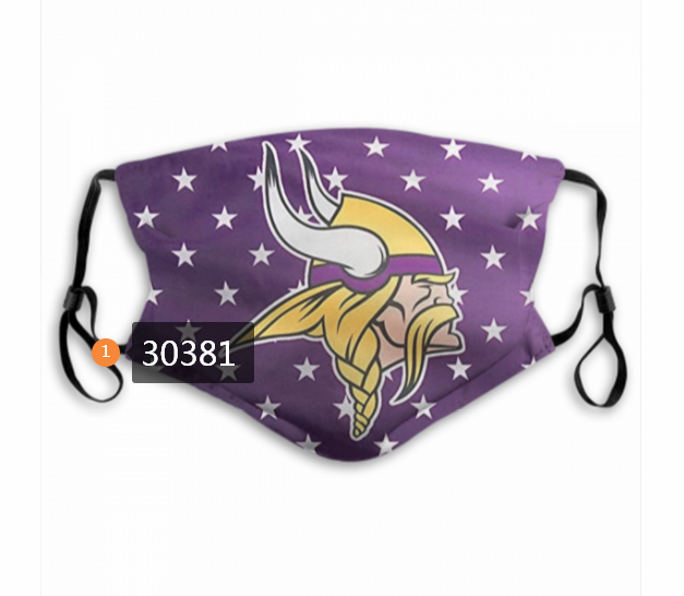 Minnesota-Vikings-Team-Face-Mask-Cover-with-Earloop-30381