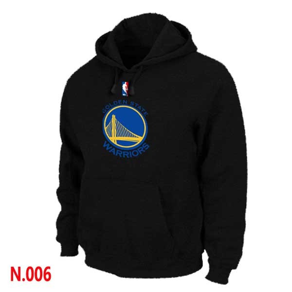 NBA Warriors Pullover Hoodie Black