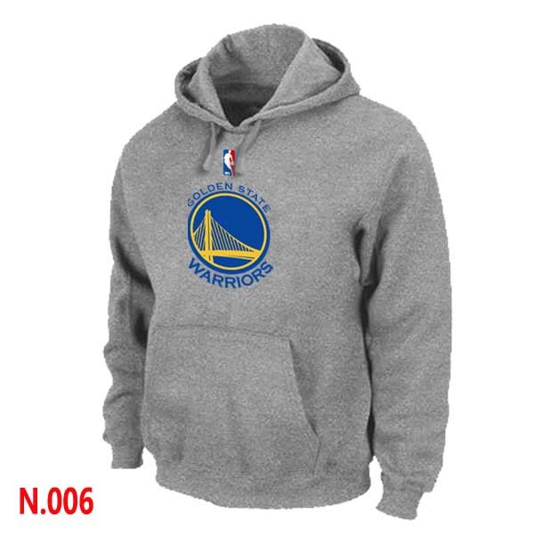 NBA Warriors Pullover Hoodie L.Grey