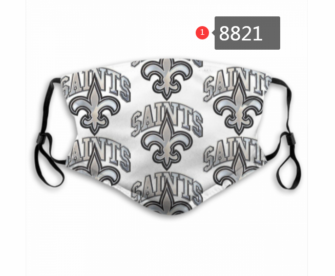 New-Orleans-Saints-Team-Face-Mask-Cover-with-Earloop-8821