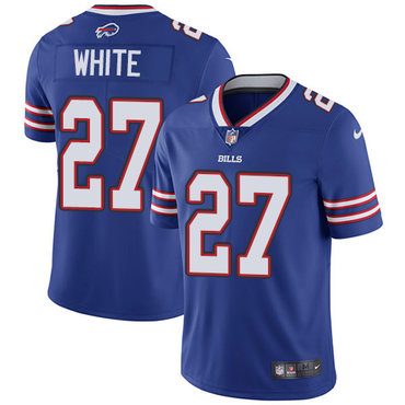 Nike Bills #27 Tre'Davious White Royal Blue Team Color Men's Stitched NFL Vapor Untouchable Limited Jersey