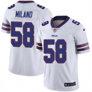 Nike Bills 58 Matt Milano White Vapor Untouchable Limited Men Jersey