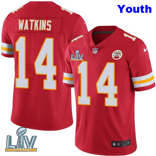 Nike Chiefs 14 Sammy Watkins Red Youth Vapor Untouchable Limited Jersey