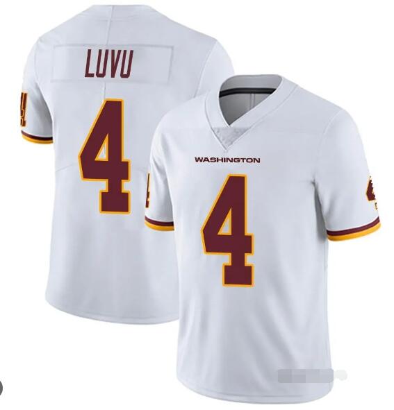 Nike Redskins #4 Frankie Luvu White Vapor Untouchable Limited Jersey