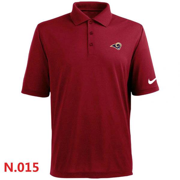 Nike St.Louis Rams  Players Performance Polo -Red