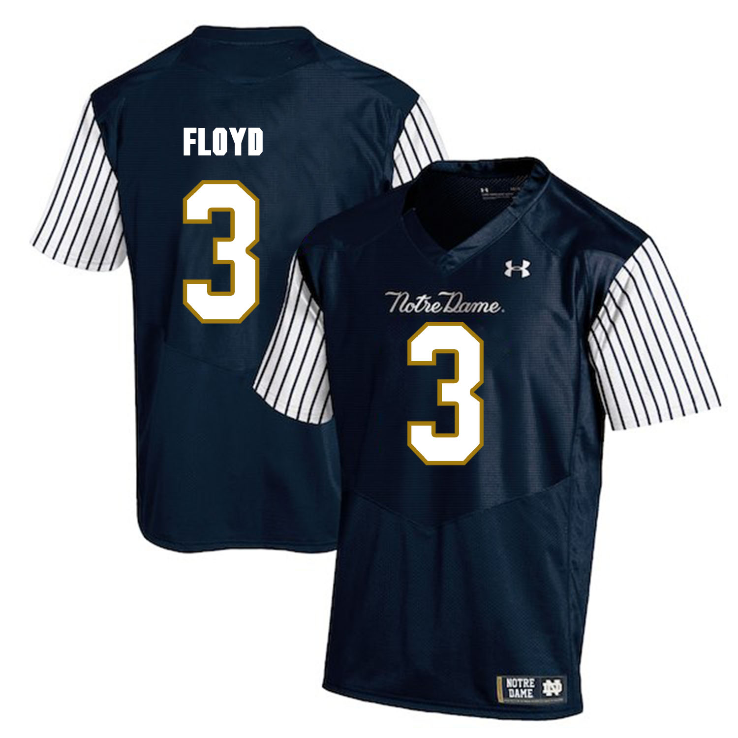 Notre Dame Fighting Irish 3 Michael Floyd Navy College Football Jersey