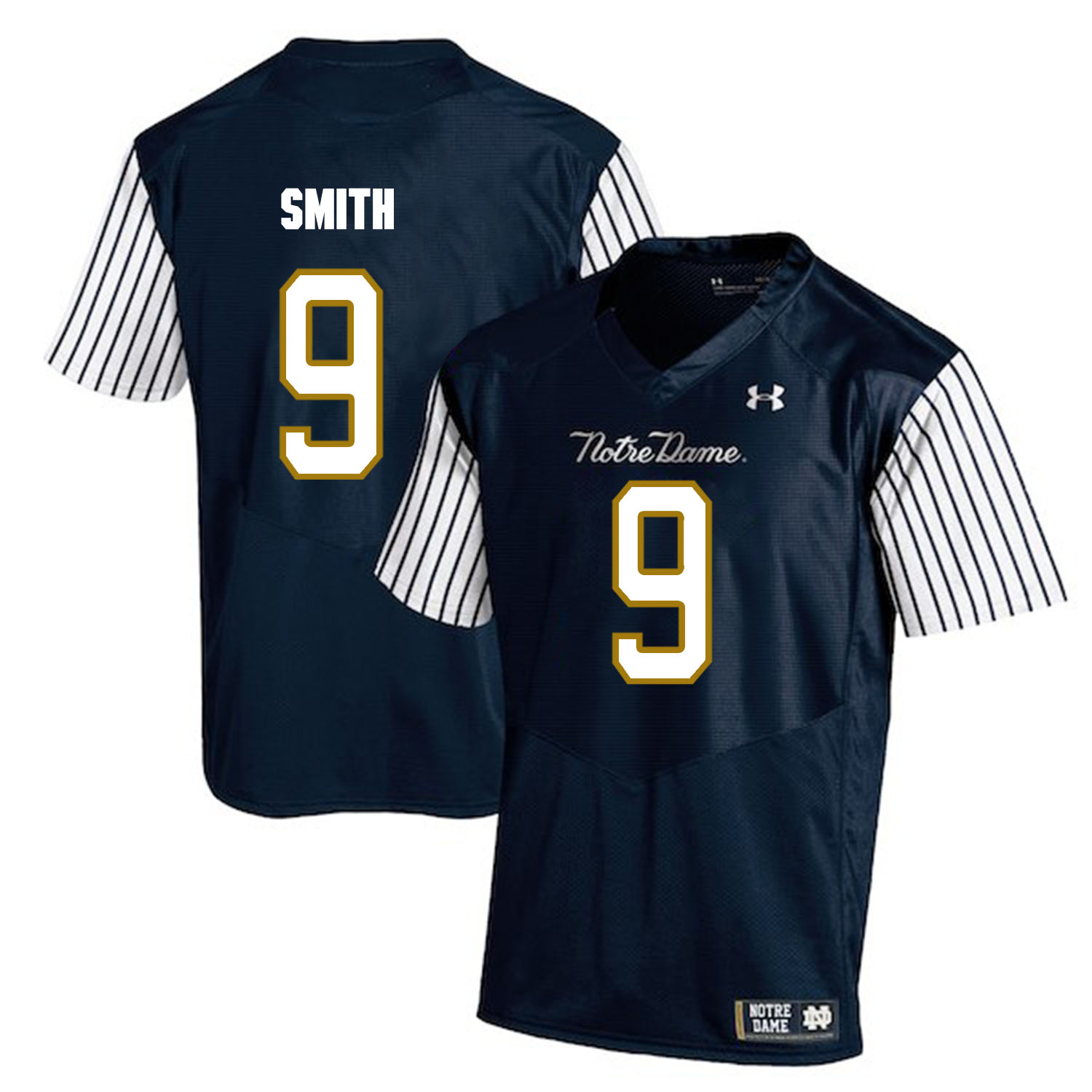 Notre Dame Fighting Irish 9 Jaylon Smith Navy College Football Jersey