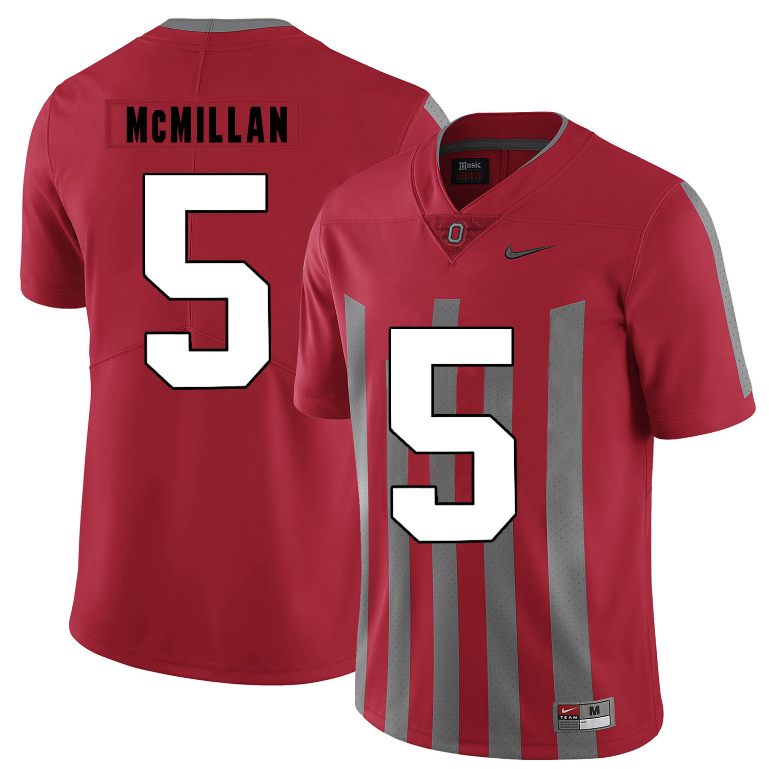 Ohio State Buckeyes 5 Raekwon McMillan Red Elite Nike College Football Jersey