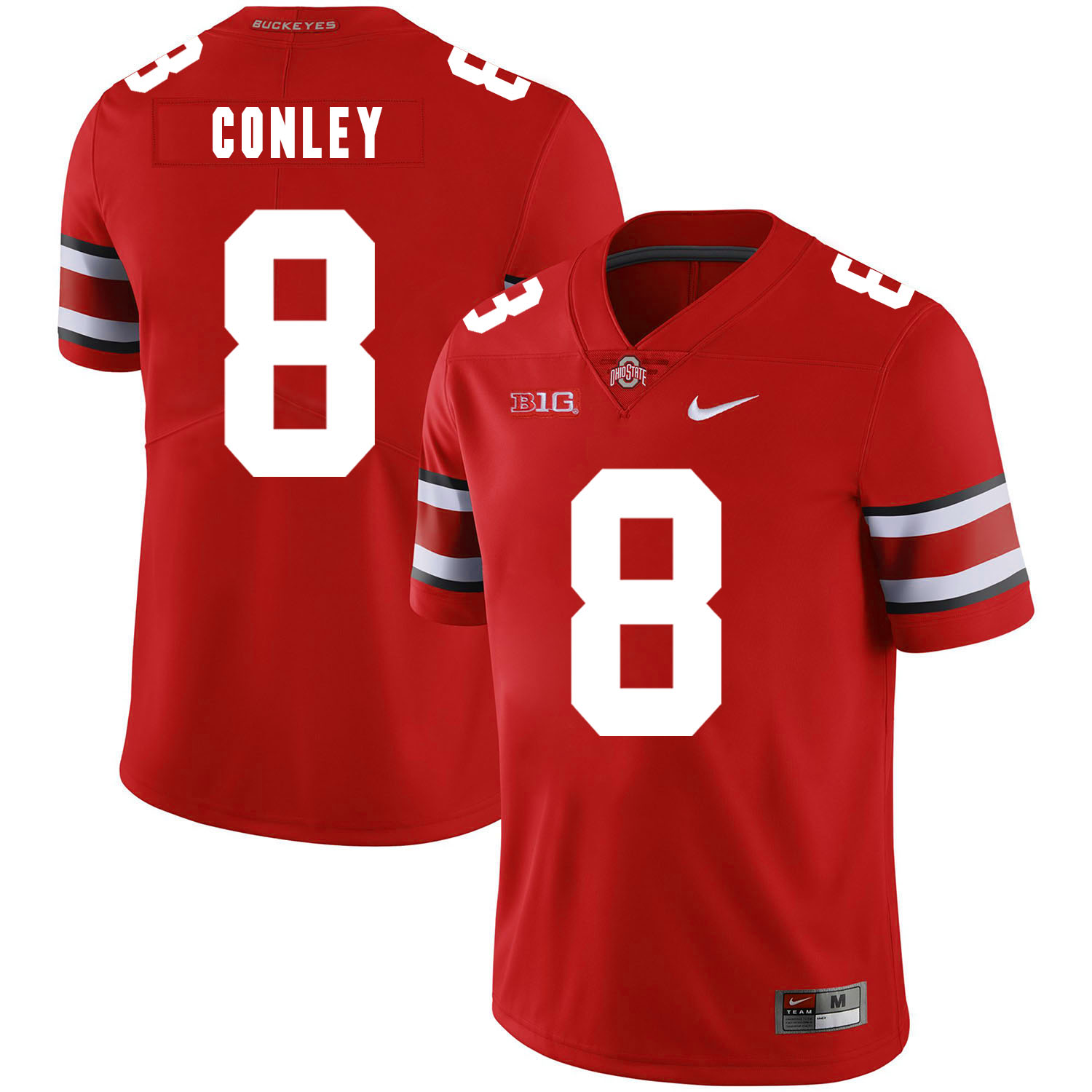 Ohio State Buckeyes 8 Gareon Conley Red Nike College Football Jersey