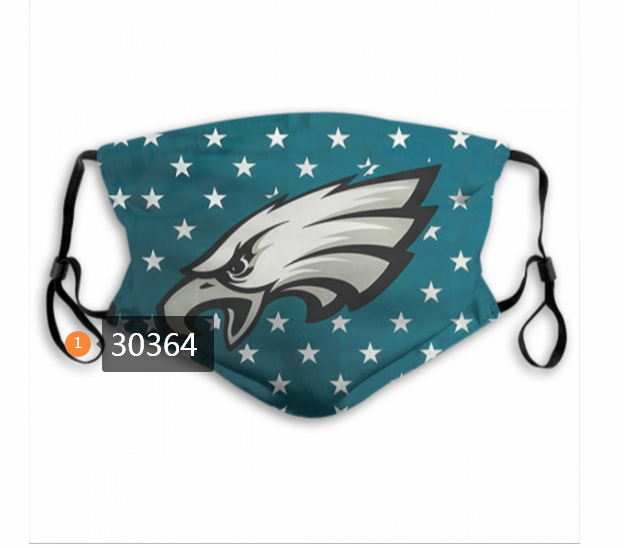 Philadelphia-Eagles-Team-Face-Mask-Cover-with-Earloop-30364