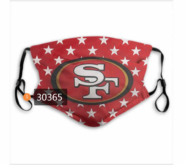 San-Francisco-49ers-Team-Face-Mask-Cover-with-Earloop-30365