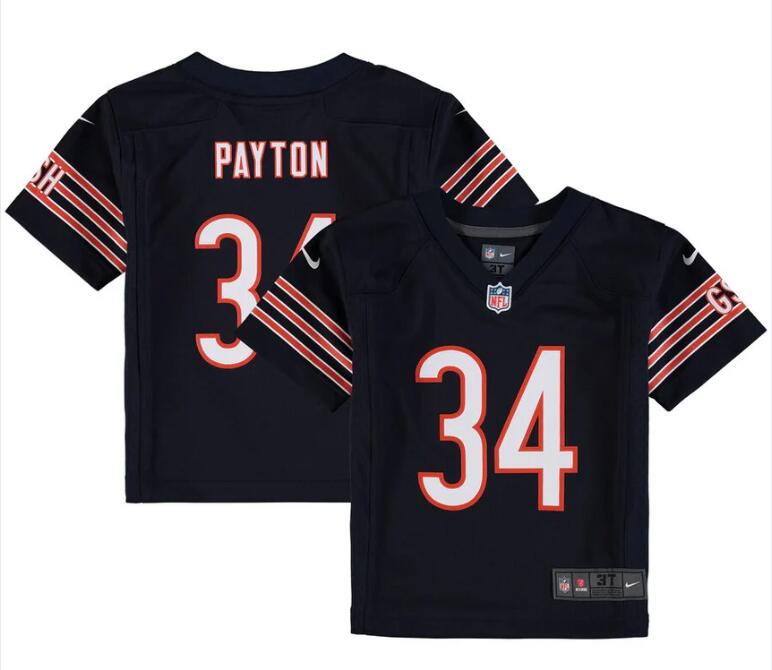 Toddler Walter Payton #34 Chicago Bears Nike Game Jersey