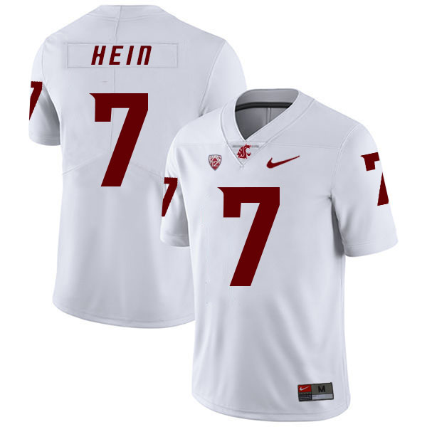 Washington State Cougars 7 Mel Hein White College Football Jersey