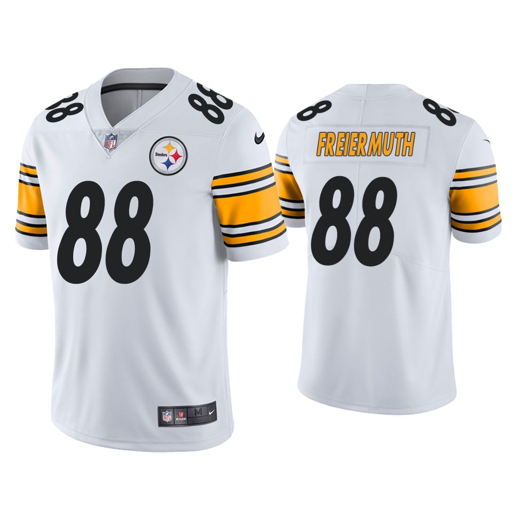 Women Pat Freiermuth Steelers #88 Vapor Limited Jersey White