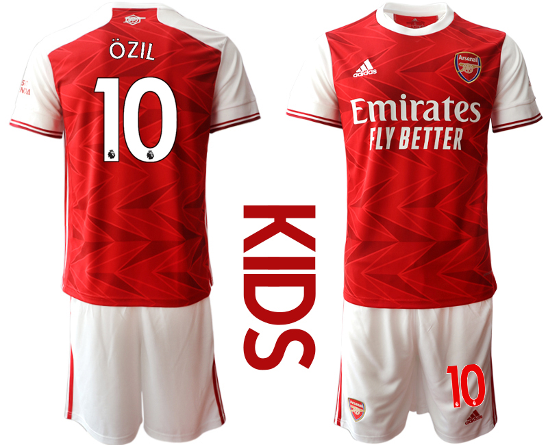 Youth 2020-21 Arsenal home 10# OZIL soccer jerseys