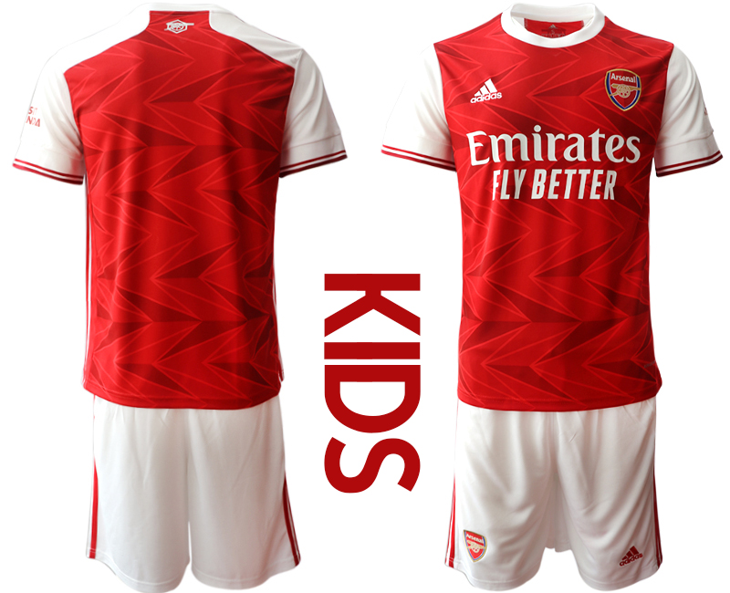 Youth 2020-21 Arsenal home soccer jerseys