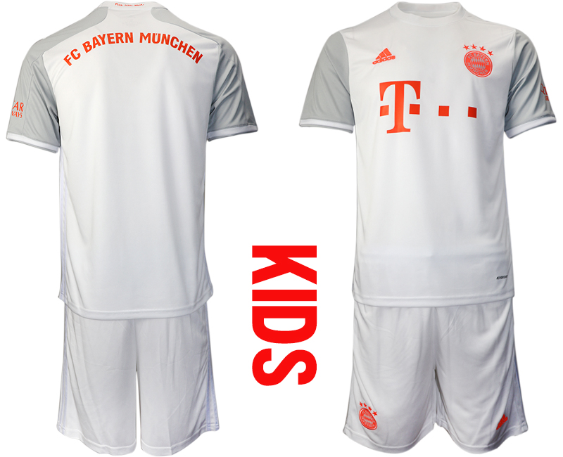 Youth 2020-21 Bayern Munich away soccer jerseys