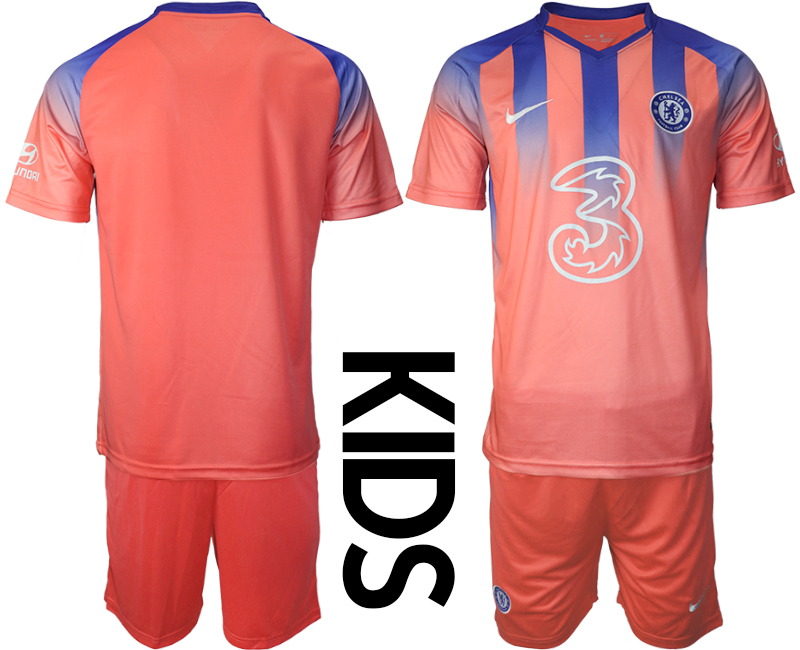 Youth 2020-21 Chelsea FC away soccer jerseys