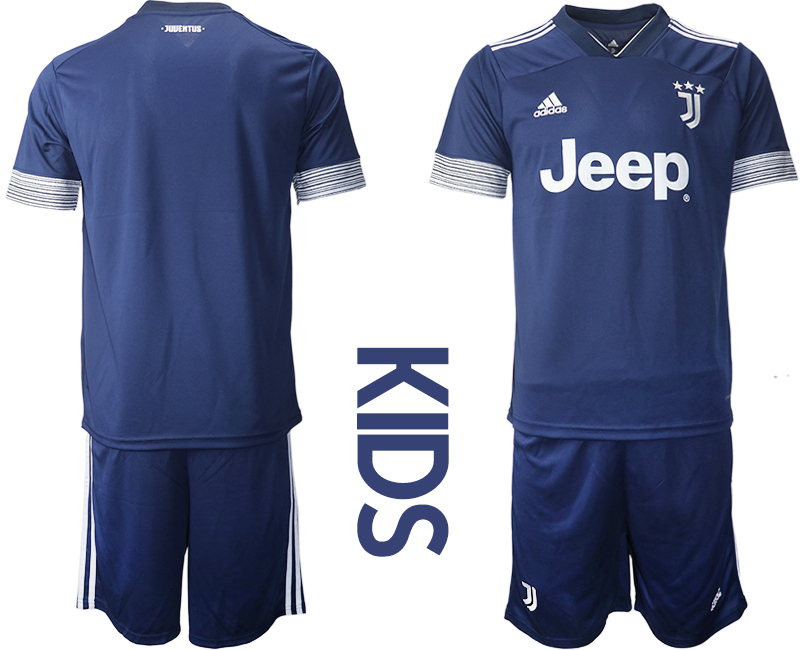 Youth 2020-21 Juventus away soccer jerseys