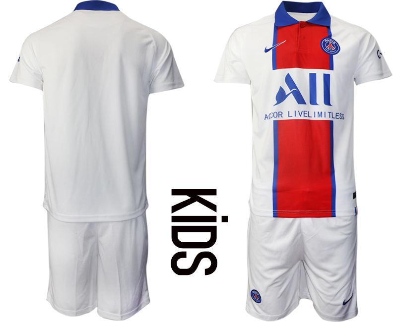 Youth 2020-21 Paris Saint-Germain away soccer jerseys