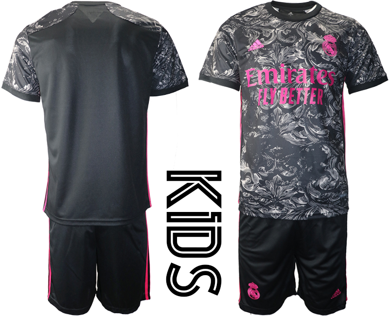 Youth 2020-21 Real Madrid away  soccer jerseys