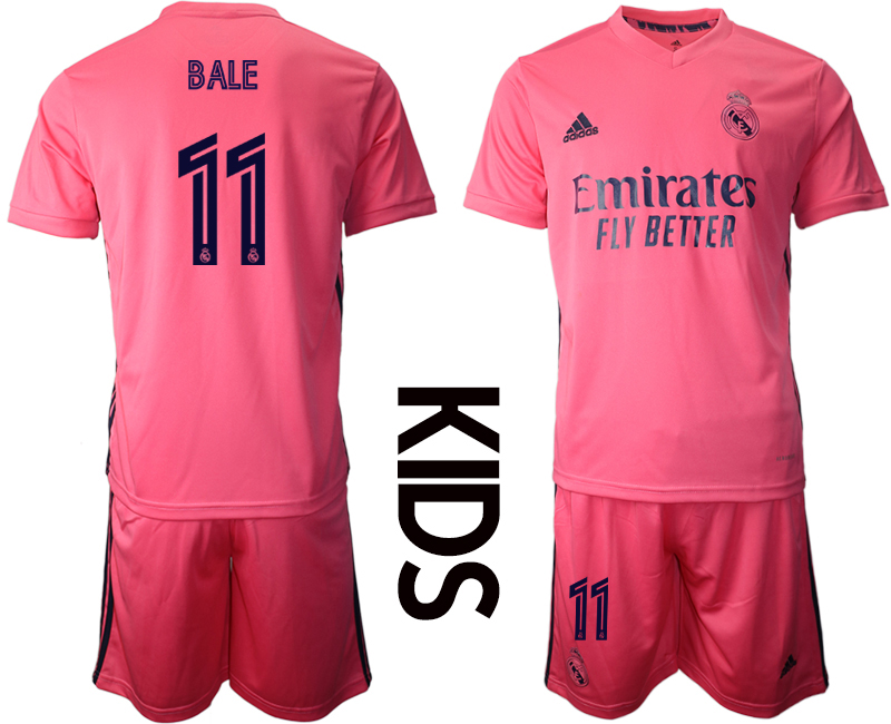 Youth 2020-21 Real Madrid away 11# BALE soccer jerseys