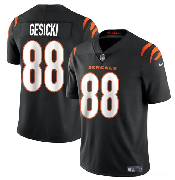 Youth Cincinnati Bengals #88 Mike Gesicki Black Vapor Untouchable Limited Stitched Jersey