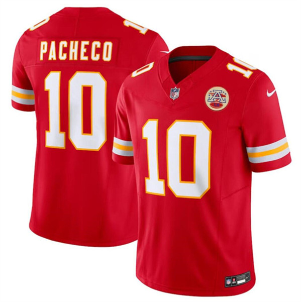 Youth Kansas City Chiefs #10 Isiah Pacheco Red 2023 F.U.S.E. Vapor Untouchable Limited Stitched Jersey