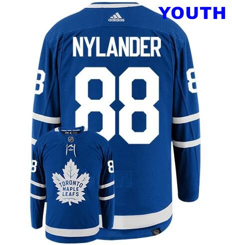 Youth William Nylander Toronto Maple Leafs Blue Adidas Primegreen NHL Hockey Jersey