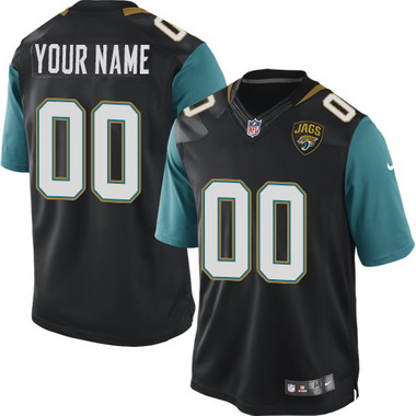 Kids' Nike Jacksonville Jaguars Customized 2013 Black Limited Jersey